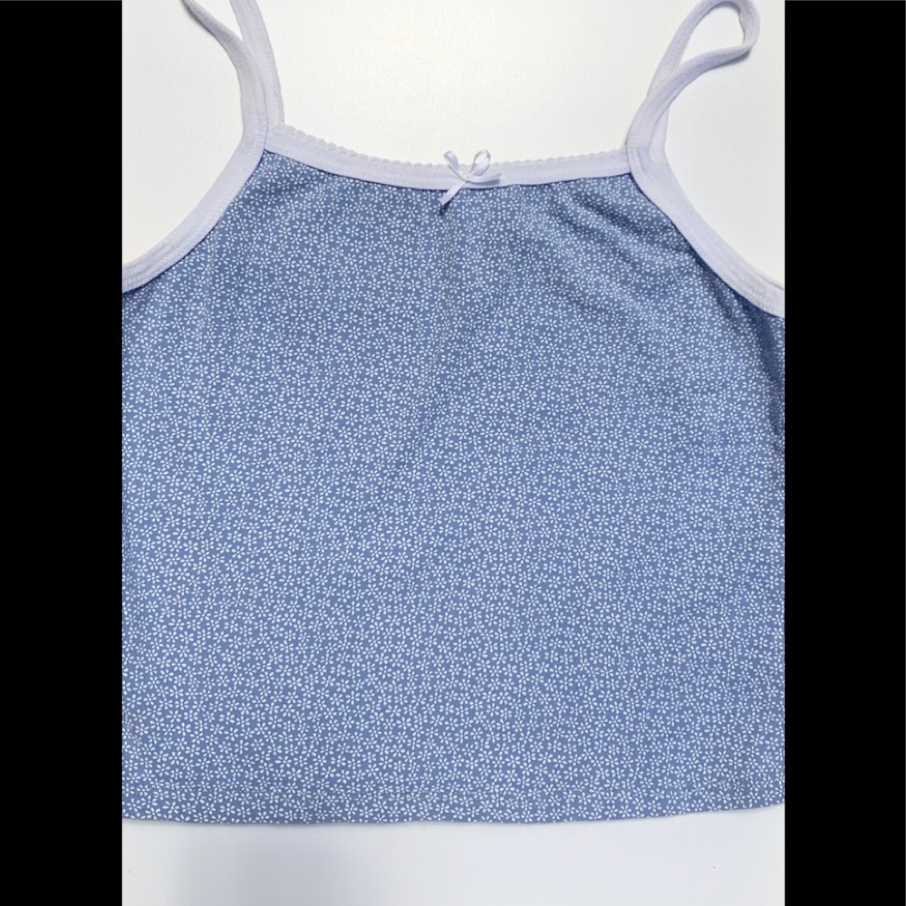 Brandy Melville Floral Bow Belle Tank Top